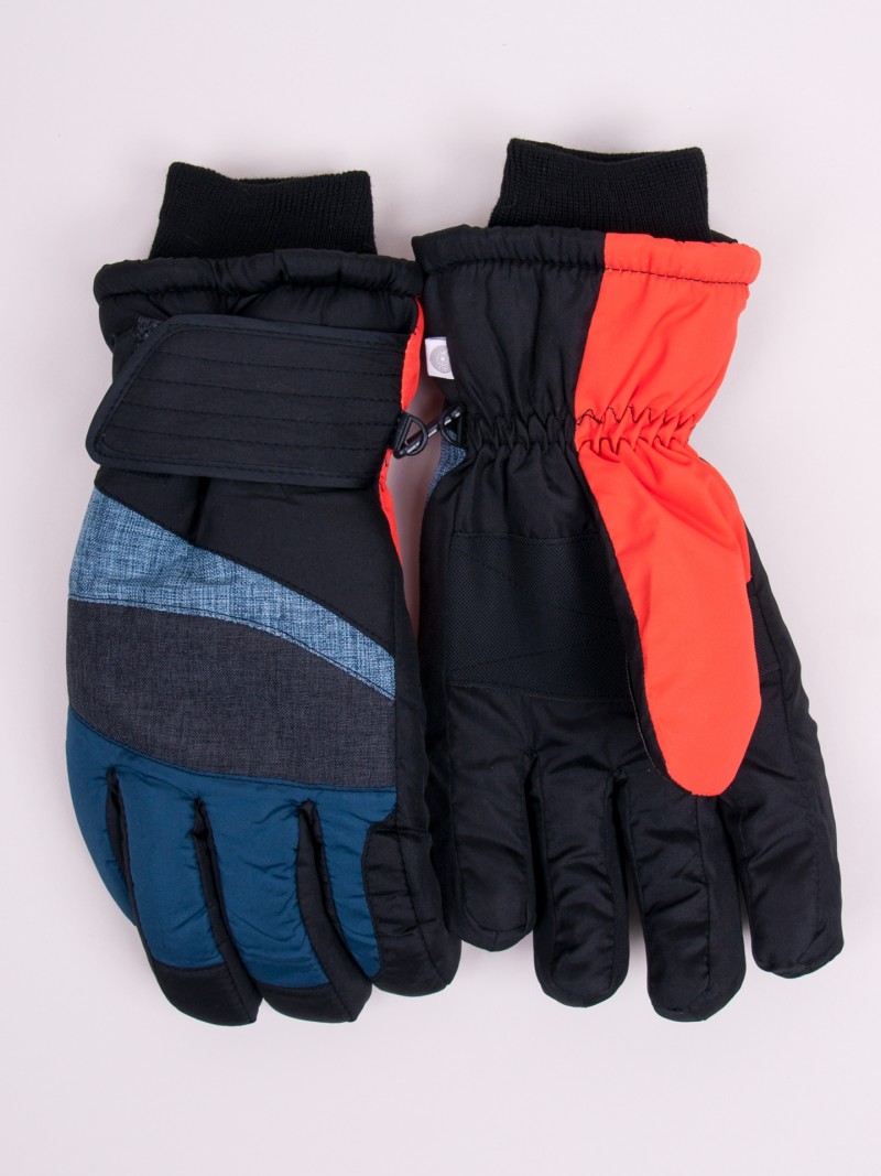 Rękawiczki narciarskie męskie grantowo-szare
