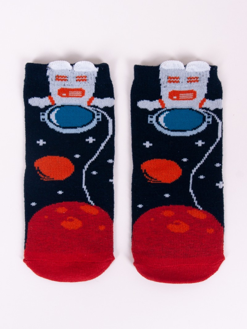Skarpety chłopięce z astronautą