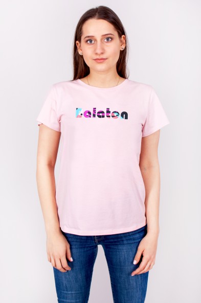 Podkoszulka t-shirt damski balaton różowy