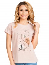 Koszulka damska t-shirt bawełniany kobieta