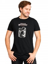 Koszulka męska t-shirt bawełniany WHISKEY