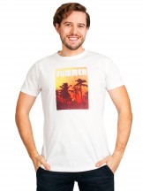 Koszulka męska t-shirt bawełniany SUMMER
