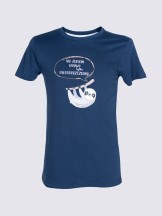 Koszulka męska t-shirt bawełniany leniwiec
