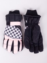 Rękawiczki narciarskie damskie liście
