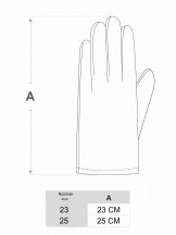 Rękawiczki męskie czarne z ekspresem dotykowe