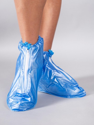 Wodoodporne ochraniacze na buty niebieskie
