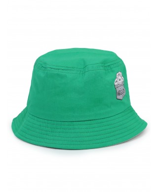 Czapka letnia kapelusz chłopięcy HELLO zielony